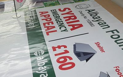 Do you need a PVC banner? To place your order whatsapp me: Mak of Big Print Birmingham on 07702153393