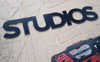 Flat cut raised letters for @genstudios Gig up tomorrow. Watch this space To place your order whatsapp me: Mak of Big Print Birmingham on 07702153393