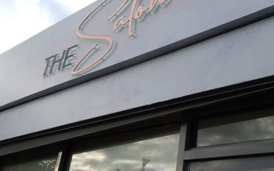 @thesalon_bham signboard. Looks pretty awesome. Long time coming. Check them out. To place an order If at all possible PLEASE whatsapp me on 07702153393