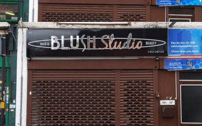 Before and after signboard for blush studio To place an order If at all possible PLEASE whatsapp me on 07702153393