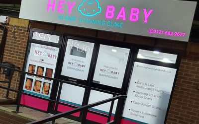 Signboard for @heybaby4dbirmingham Fantastic people. They are 6 going to do really well To place an order If at all possible PLEASE whatsapp me on 07702153393