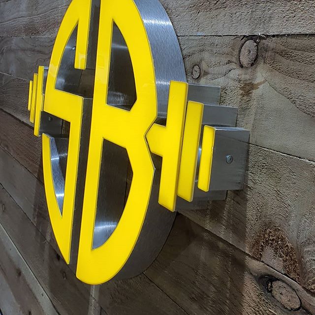 stevie b’s gym logo gone up today! To place an order If at all possible PLEASE whatsapp me on 07702153393