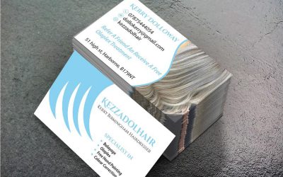 Business cards for @kezzadolhair To place an order for business cards If at all possible PLEASE whatsapp me on 07702153393