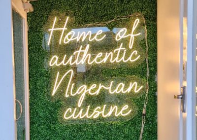 Authentic Cusine Neon Sign