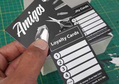 Barber Loyalty Card Printing