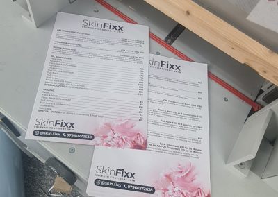 Skincare Flyer printing